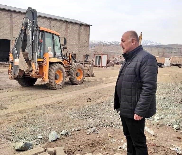 Doğanşehir’de esnaflar için konteyner çarşı kuruluyor