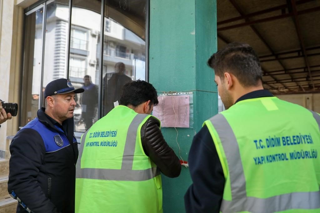 Didim’de kaçak yapılara geçit verilmiyor