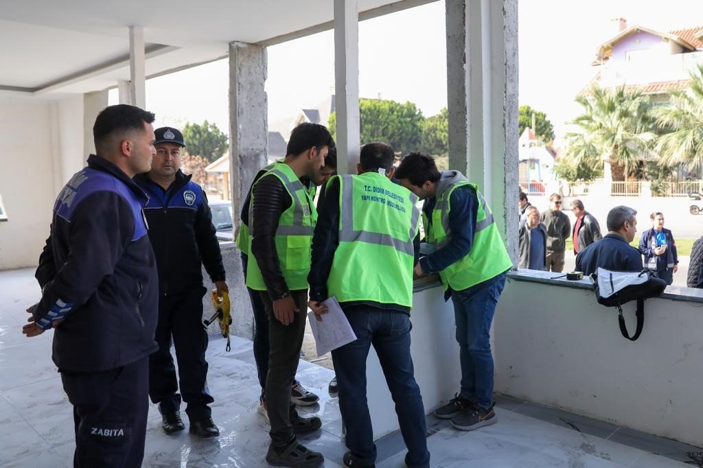 Didim’de kaçak yapılara geçit verilmiyor