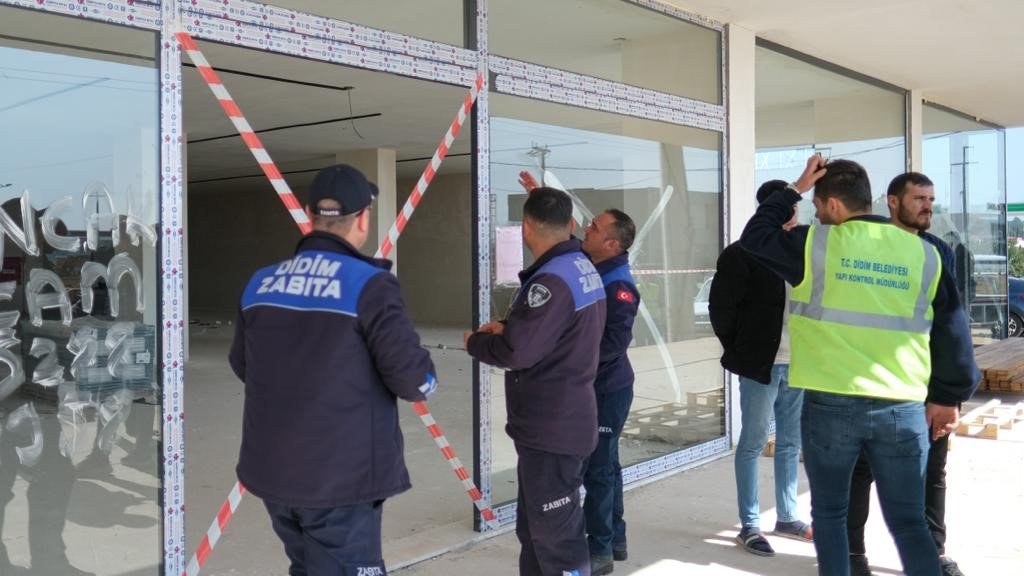 Didim’de kaçak yapılara geçit verilmiyor