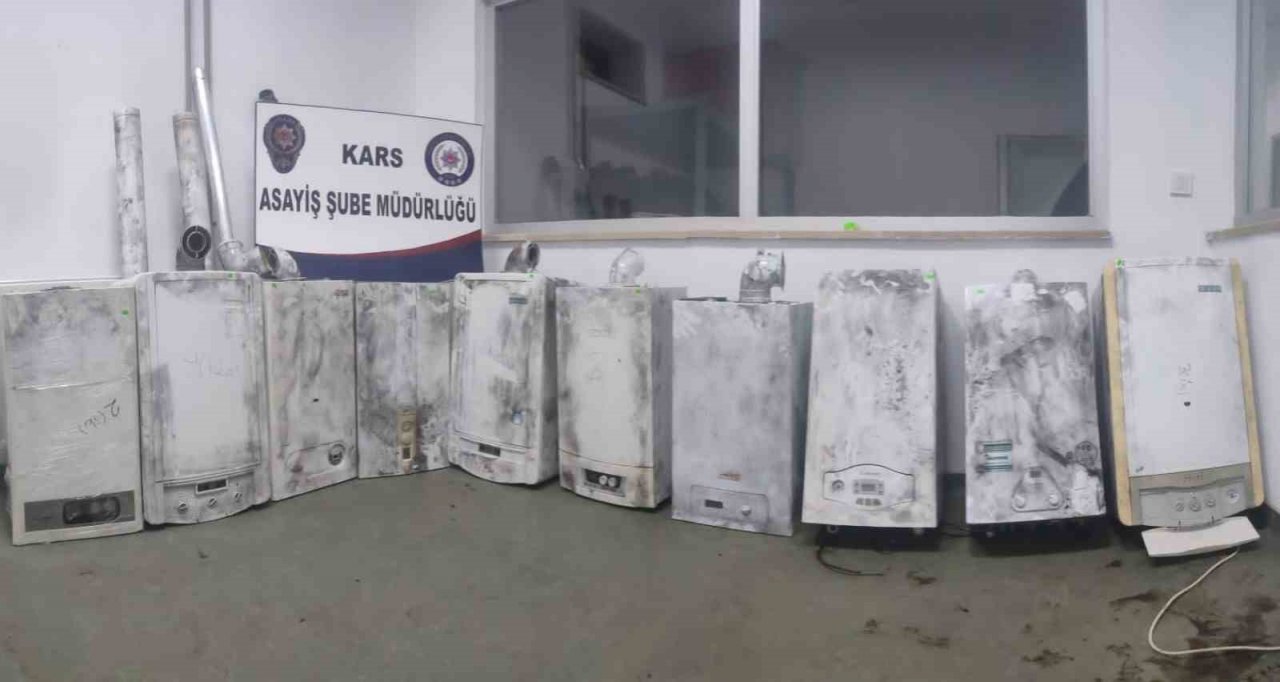 Kars’ta, “kombi” çetesi çökertildi