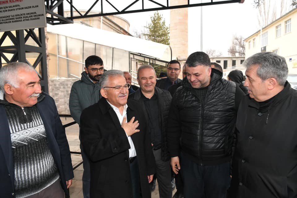 Başkan Büyükkılıç, Akkışla’da üreten kadınlarla buluştu