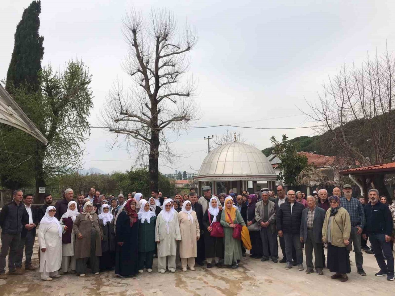 Köyceğizli umreciler dua ve tekbirlerle uğurlandı