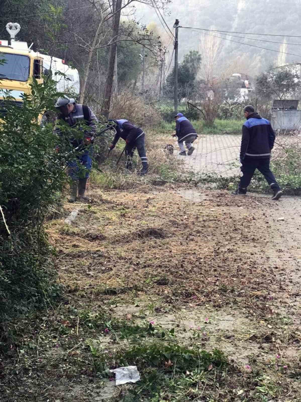 Ortaca’nın park ve bahçeleri ‘Yaz’a hazırlanıyor