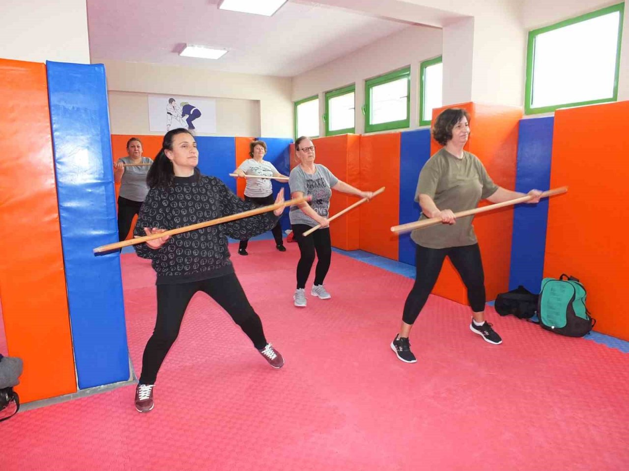 Balıkesirli kadınlar pilates ile stres atıyor