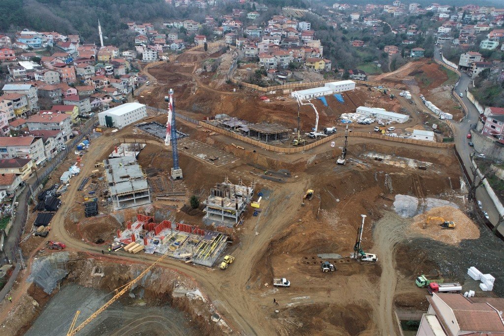 Tokatköy’de kentsel dönüşüm hızla ilerliyor