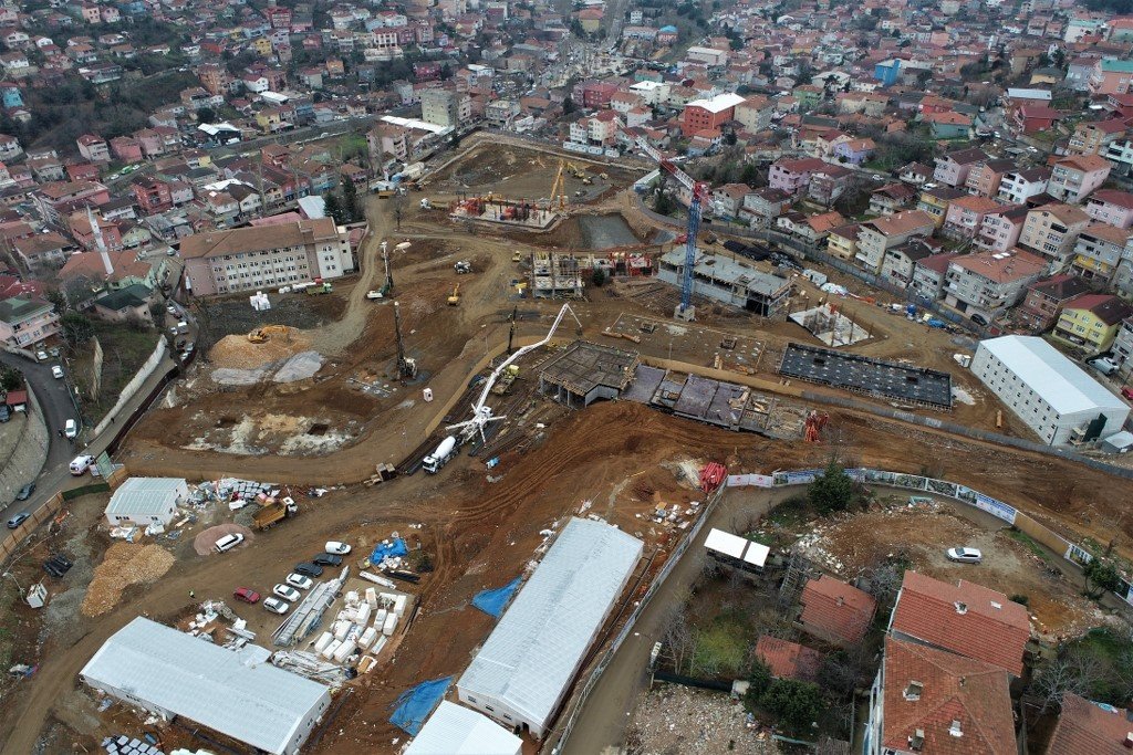 Tokatköy’de kentsel dönüşüm hızla ilerliyor
