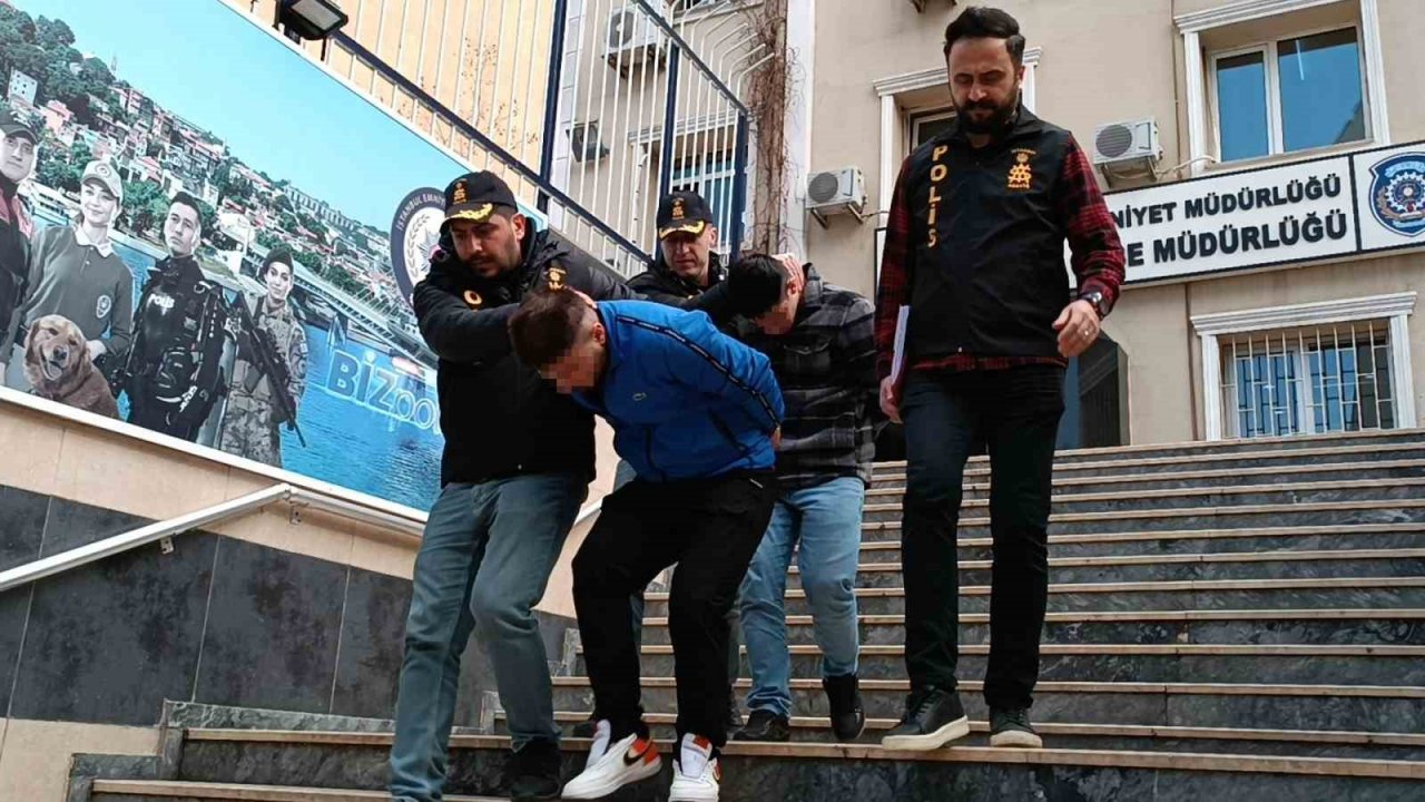 300 bin liralık laptop hırsızlığı kamerada