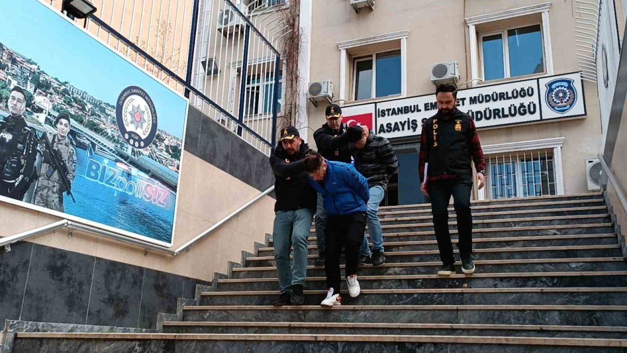 300 bin liralık laptop hırsızlığı kamerada