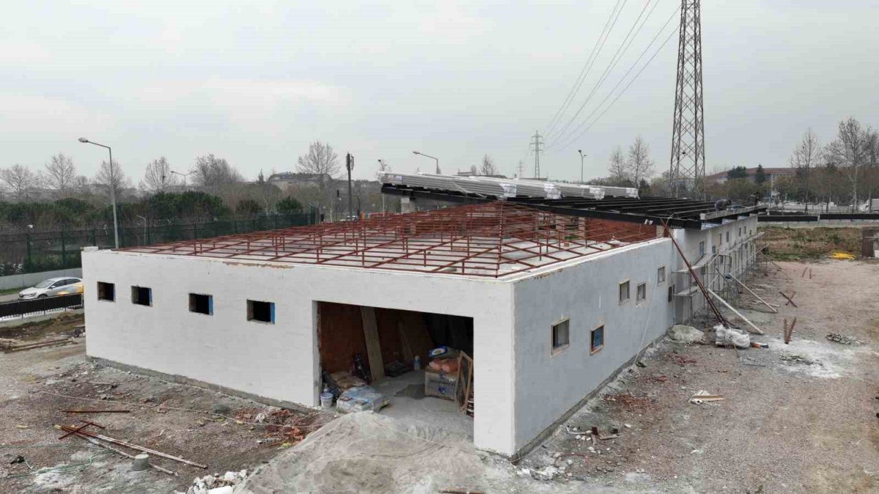 Okçuluk Salonu’nda çalışmalar hızlandı