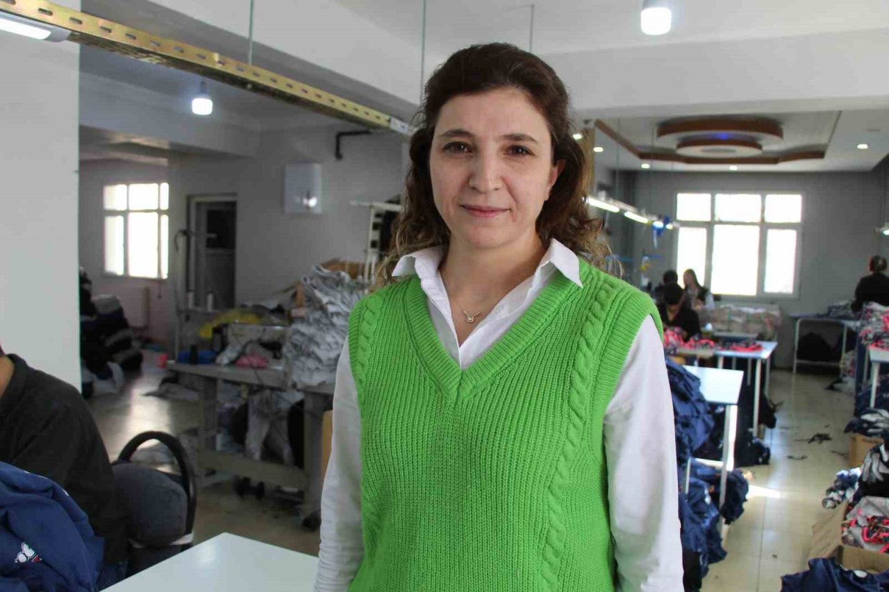 Devlet desteğiyle tekstil atölyesi kurdu, hedefi 100 kişiye istihdam sağlamak