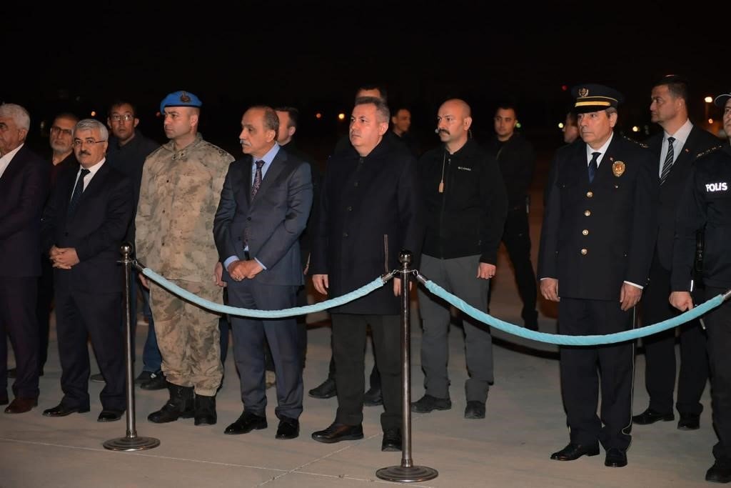 Hatay’da şehit düşen polis memurunun cenazesi memleketine uğurlandı