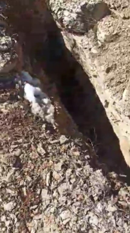 Hani’de metrelerce fay kırığı ortaya çıktı