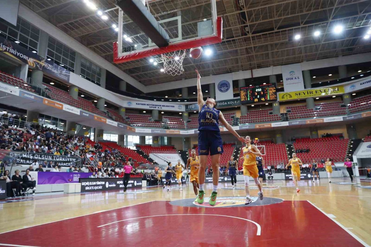 TKBL: Melikgazi Kayseri Basketbol: 56 - Fenerbahçe: 110