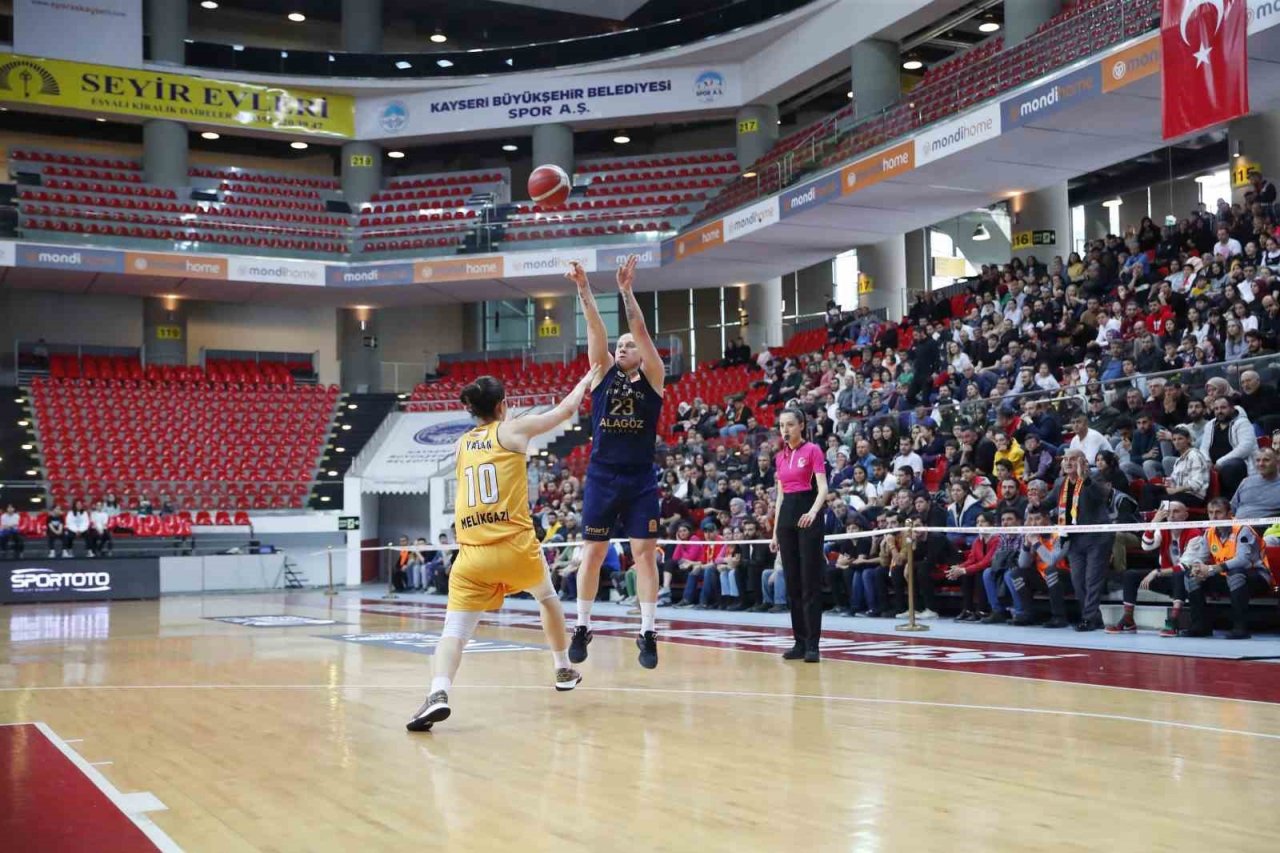 TKBL: Melikgazi Kayseri Basketbol: 56 - Fenerbahçe: 110