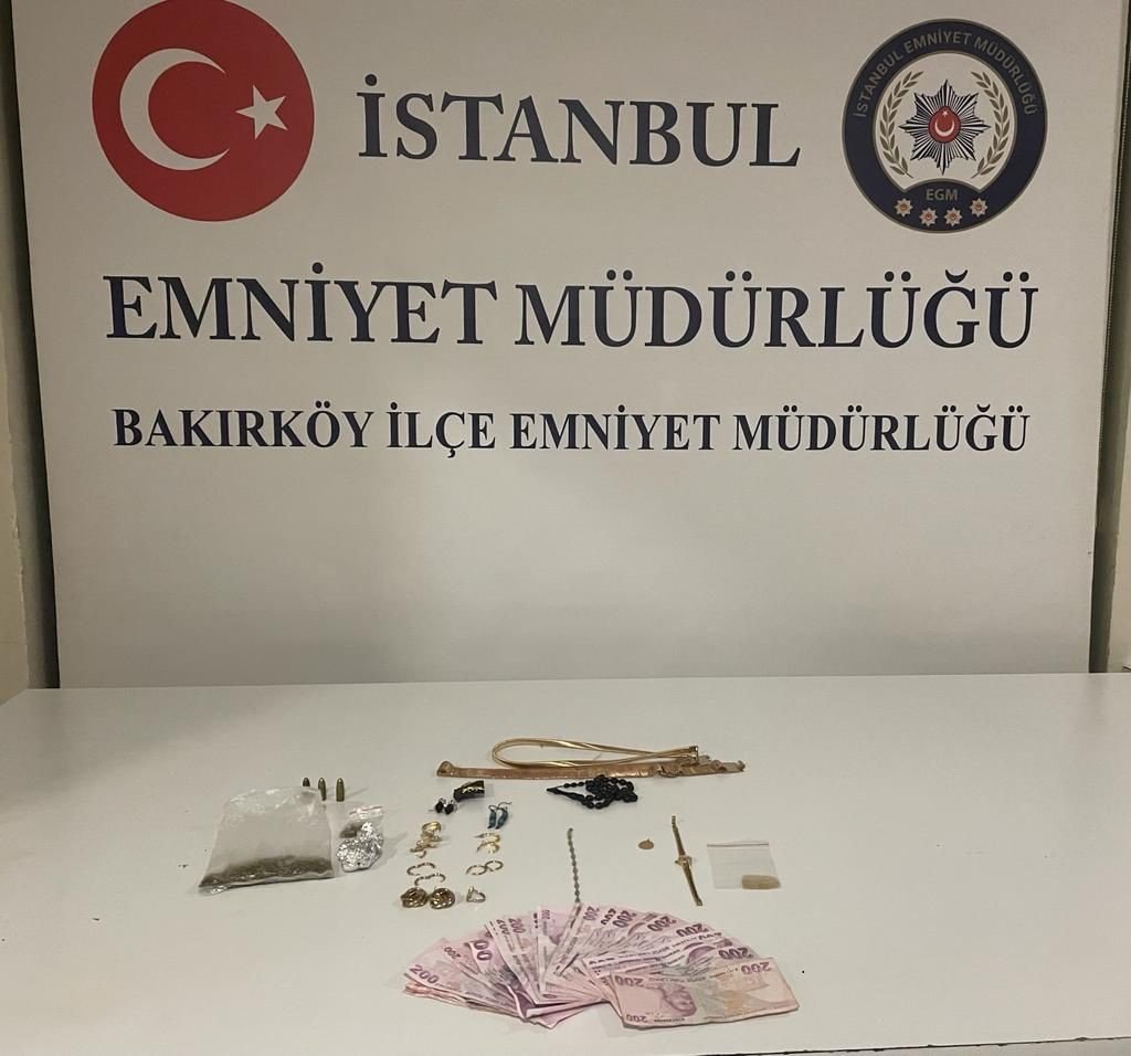 500 bin TL değerinde ziynet eşyası çalan şüpheli yakalandı