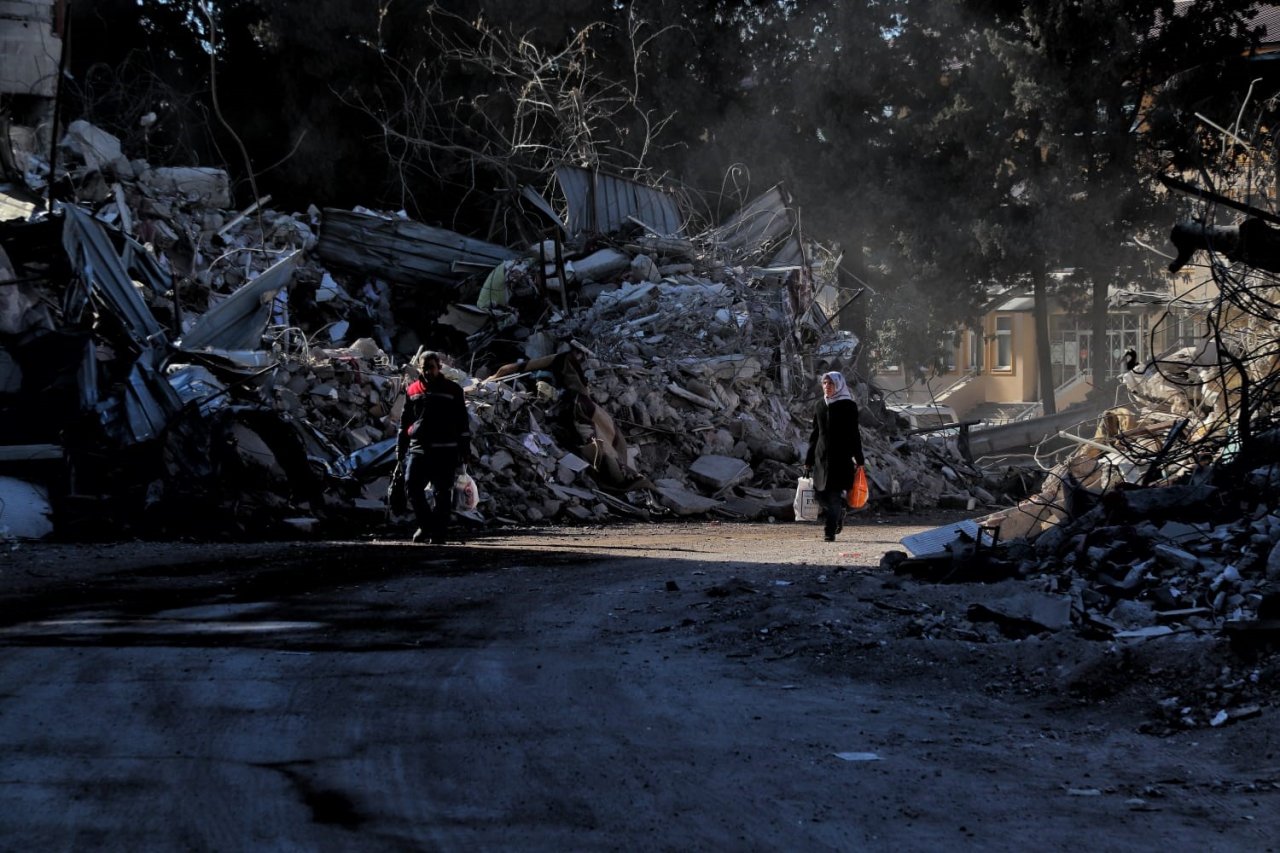 Deprem sonrası Kahramanmaraş’tan fotoğraflar