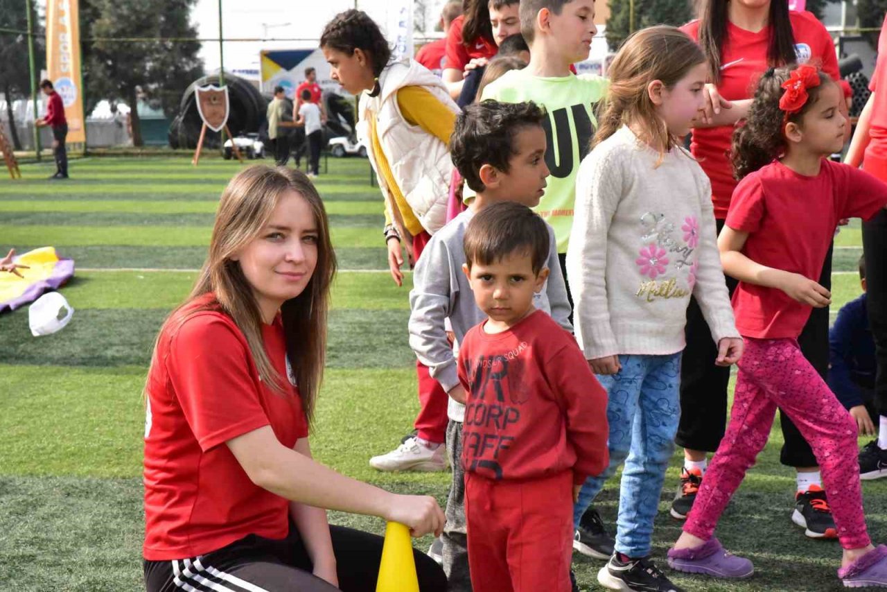 Büyükşehir Spor A.Ş.’den depremzede çocuklara ‘spor terapisi’
