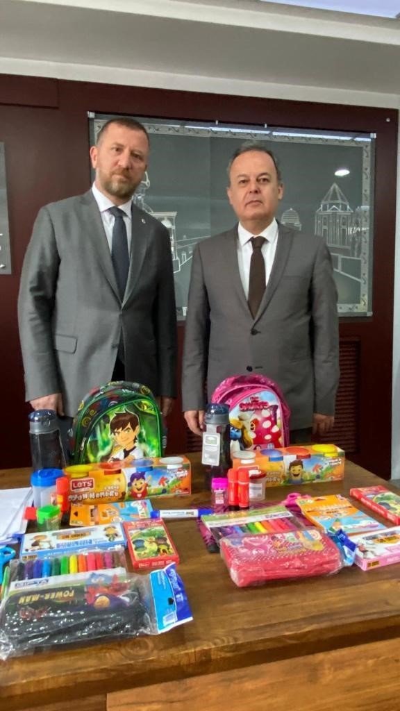 Kayseri Yozgatlılar Federasyonu depremzede çocukları unutmadı