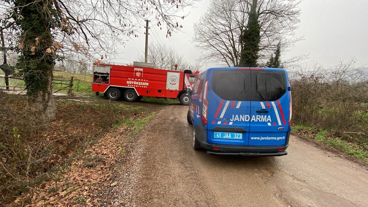 Boş barakada yangın çıktı