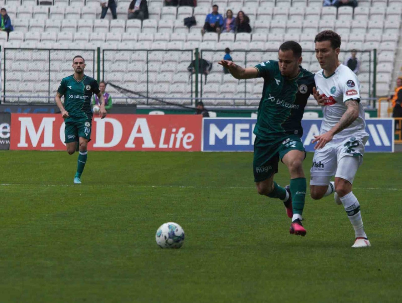 Spor Toto Süper Lig: Konyaspor: 0 - Giresunspor: 0 (İlk yarı)