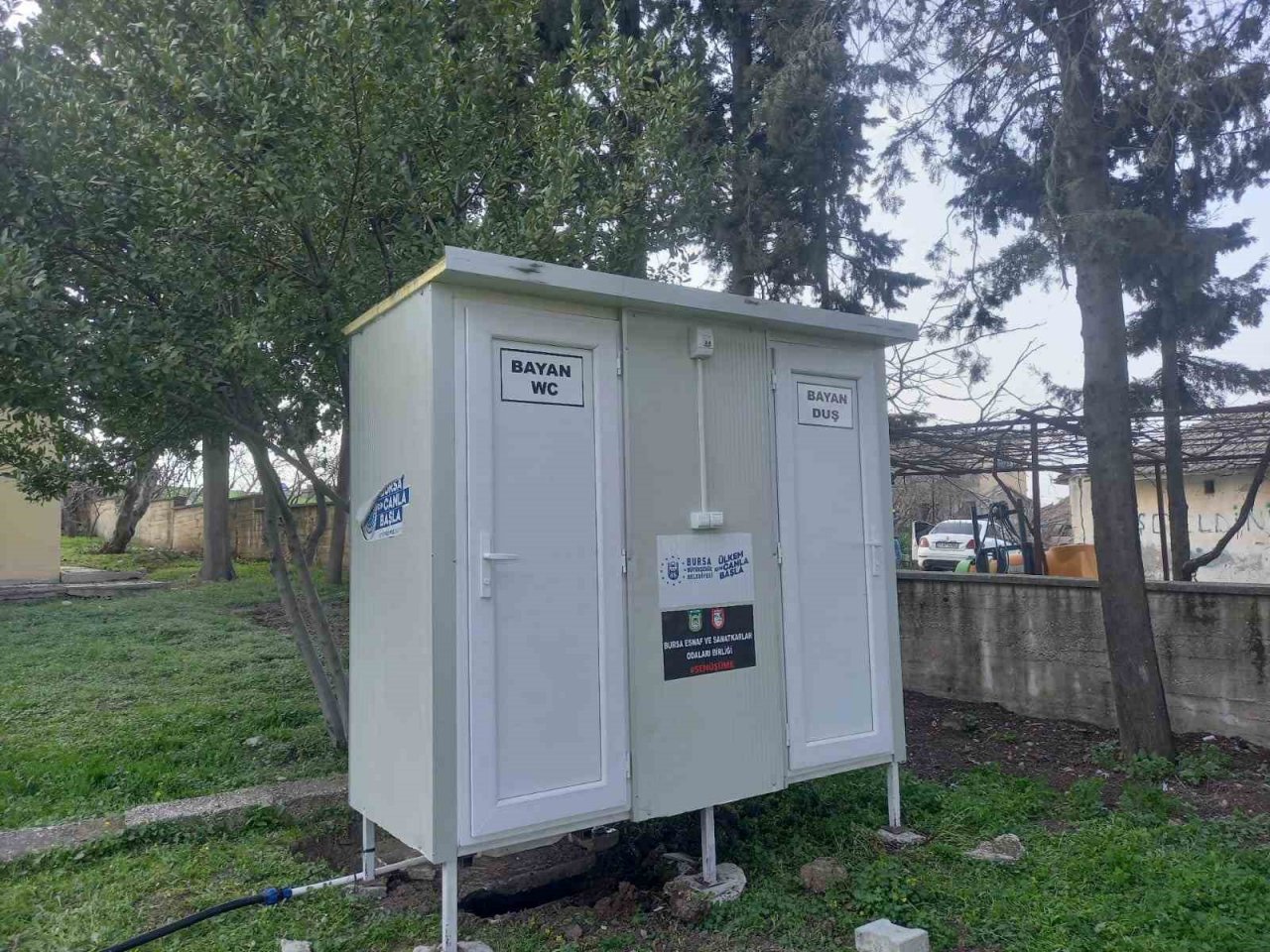 İl Özel İdaresi ekiplerinin afet bölgesindeki çalışmaları sürüyor