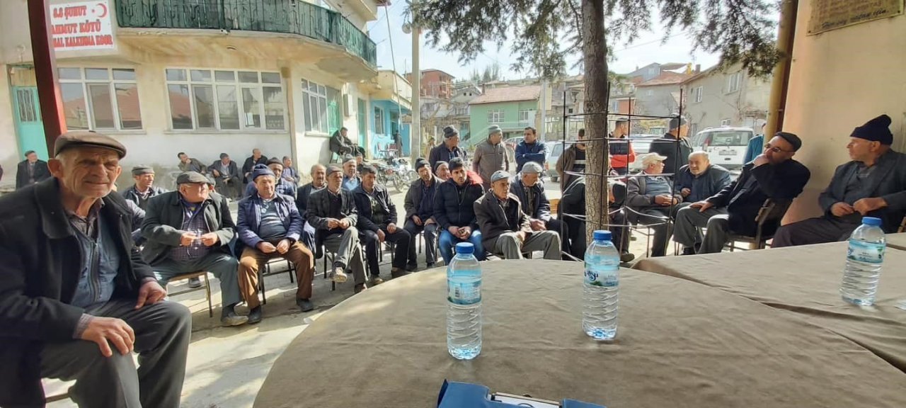 Şuhut’ta kuraklık bilgilendirme toplantısı