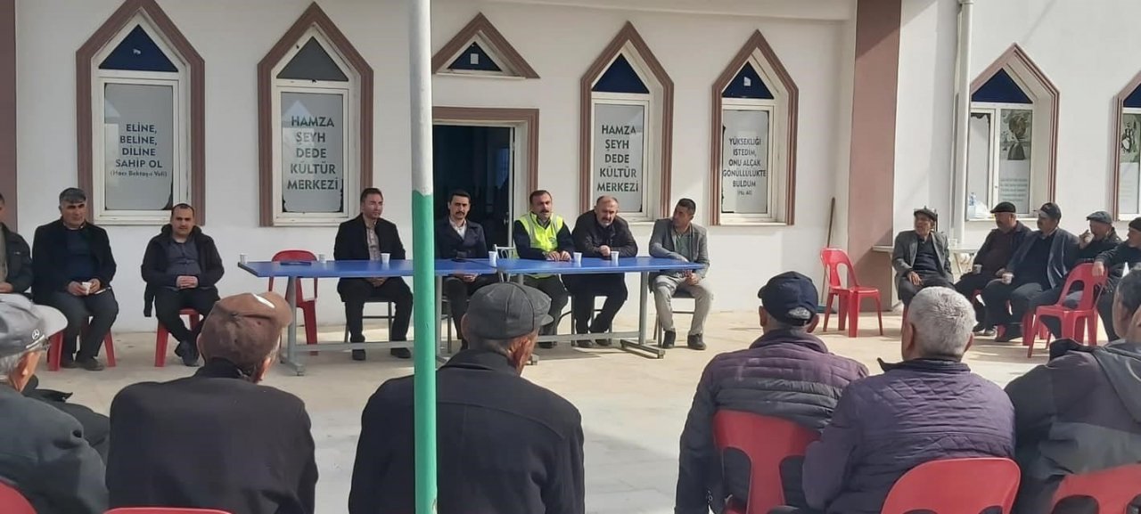 Şuhut’ta kuraklık bilgilendirme toplantısı