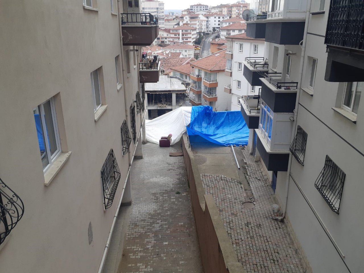 Başkentte istinat duvarı çöken bina ile ilgili yeni iddialar: Yeni bir göçük oluştu