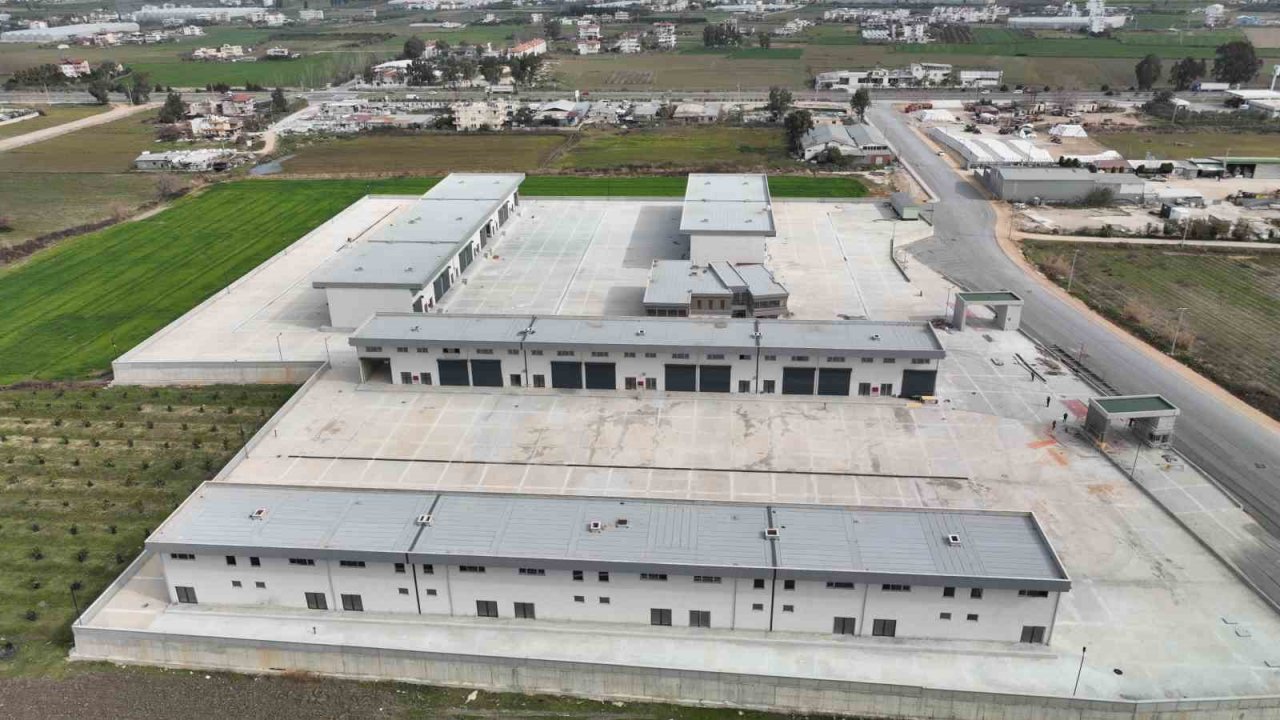 Manavgat Toptancı Hal Projesi tamamlandı