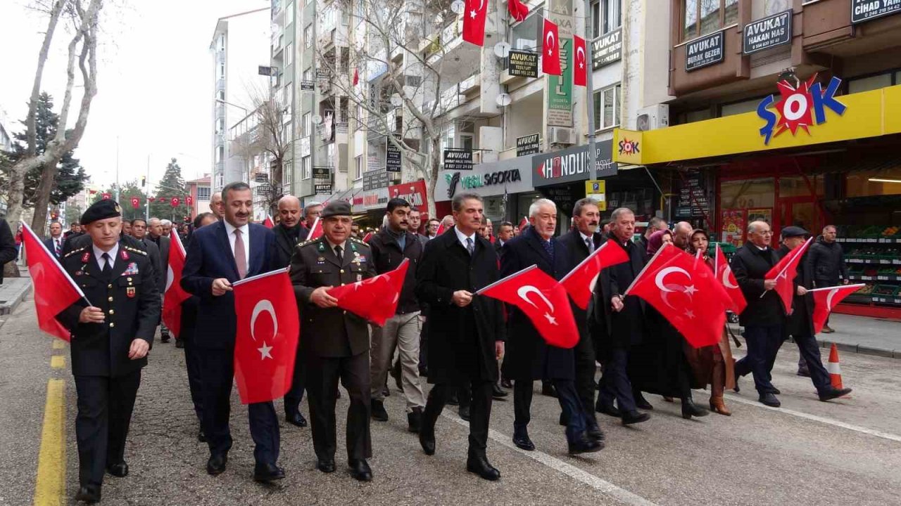 Atatürk’ün Isparta’ya gelişinin 93’üncü yıl dönümü kutlandı