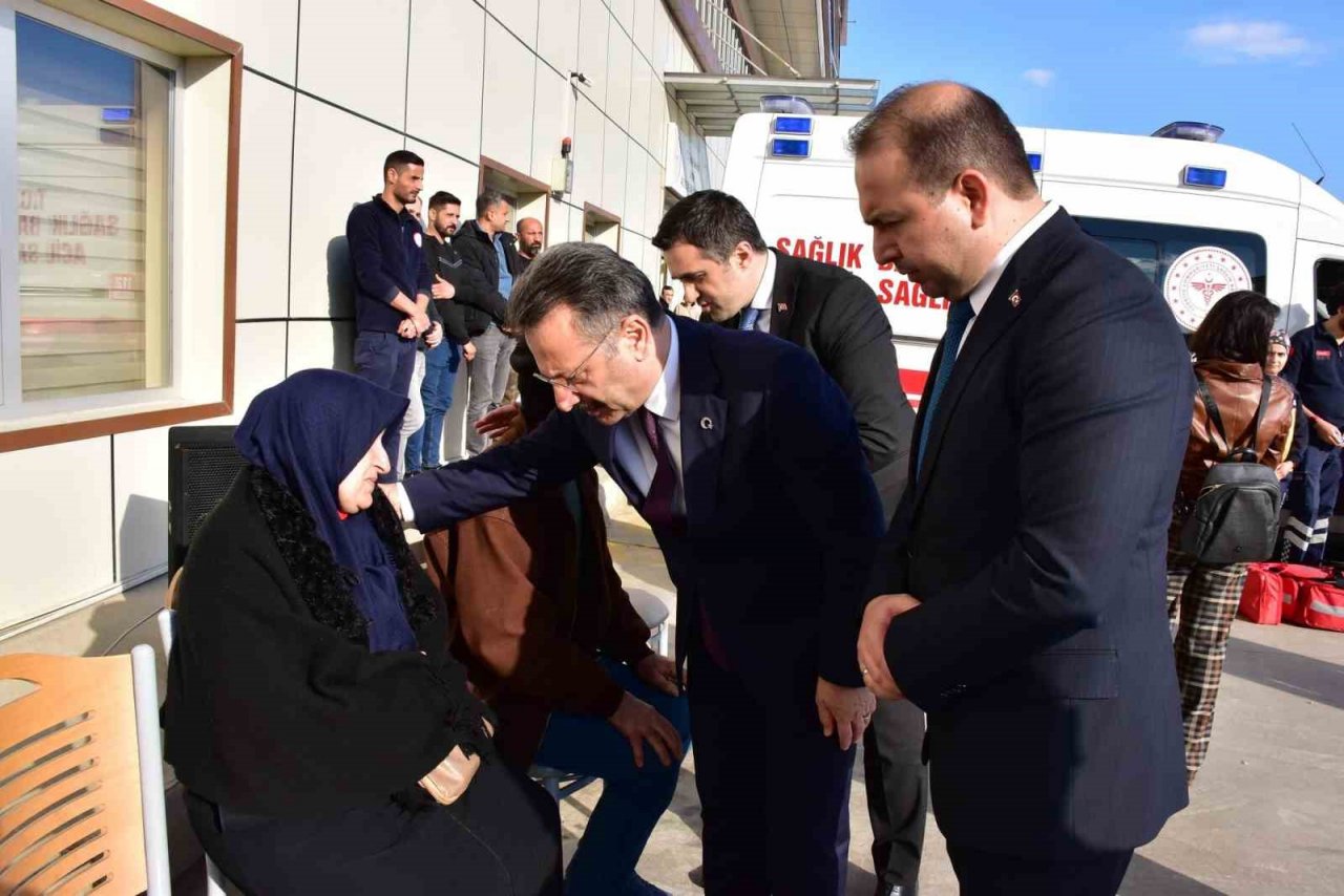 Kazada hayatını kaybeden sağlık personeli Kaymaz için tören düzenlendi