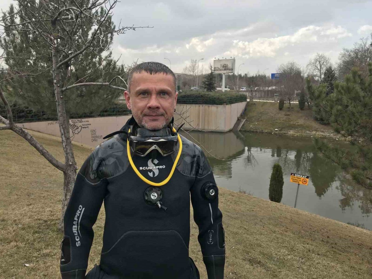 47 bin liralık bisiklet için Porsuk Çayı’nda dalgıçlı arama