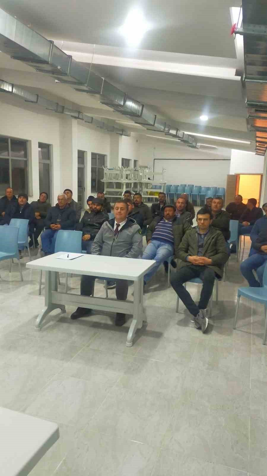 İnönü çiftçisine eğitim seferberliği