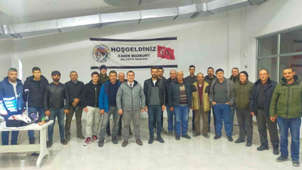 İnönü çiftçisine eğitim seferberliği