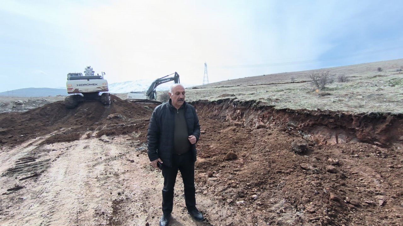 Doğanşehir’de yapılacak konutlar için çalışmalar başladı