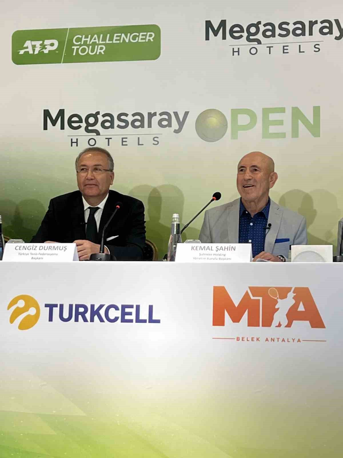ATP Challenger Turnuvası Megasaray Hotels Open başladı