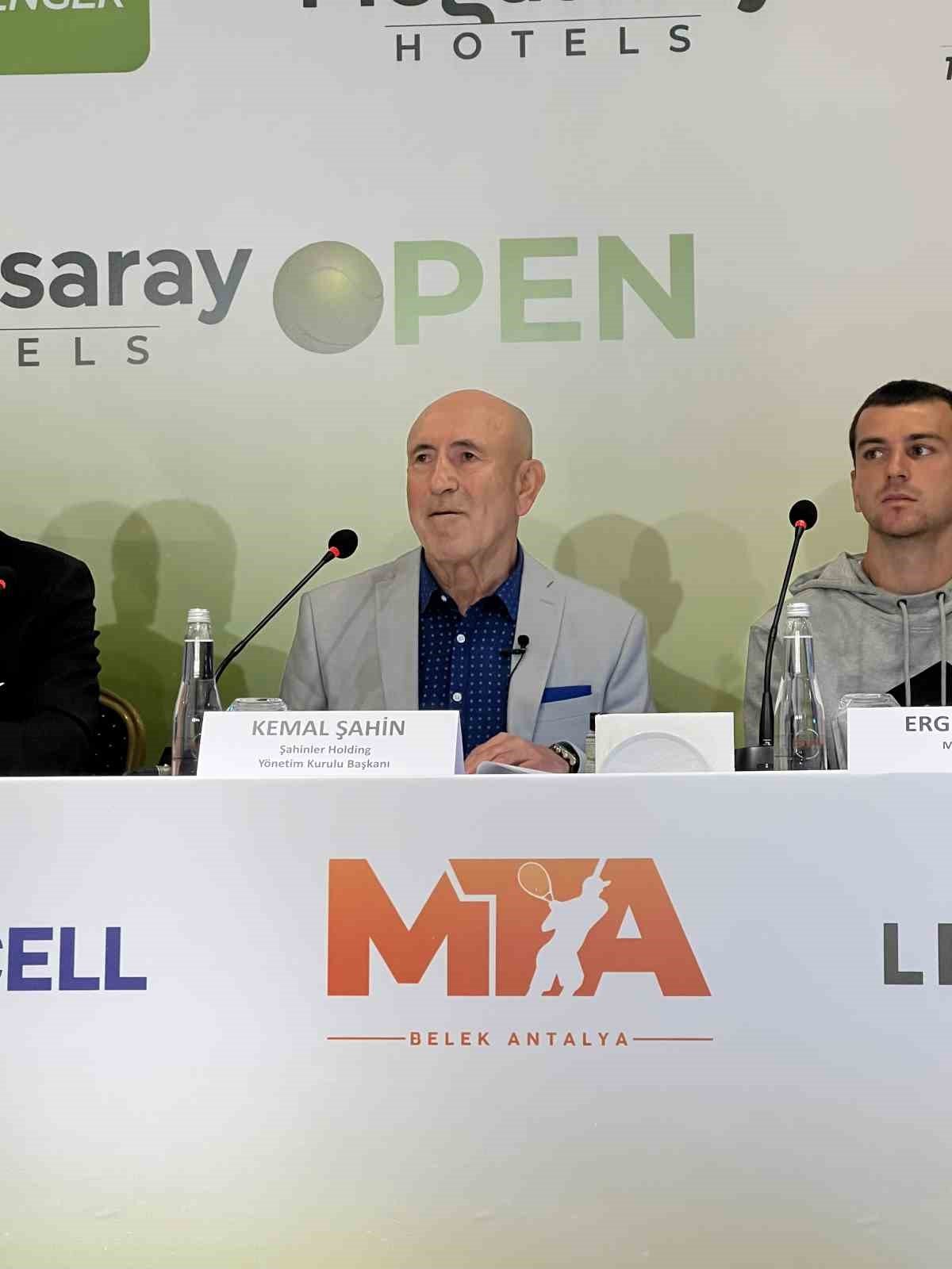 ATP Challenger Turnuvası Megasaray Hotels Open başladı
