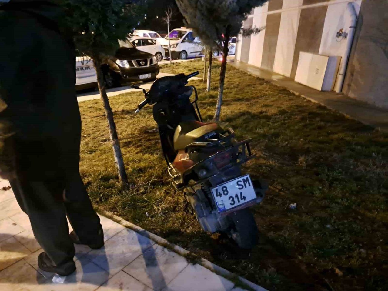 Menteşe’de motor kazası: 1 yaralı