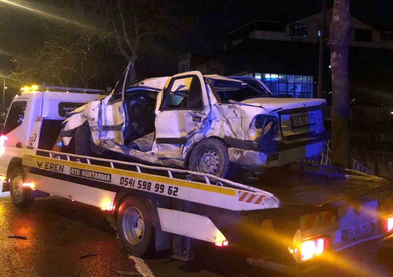 Ordu’da trafik kazası: 4 yaralı