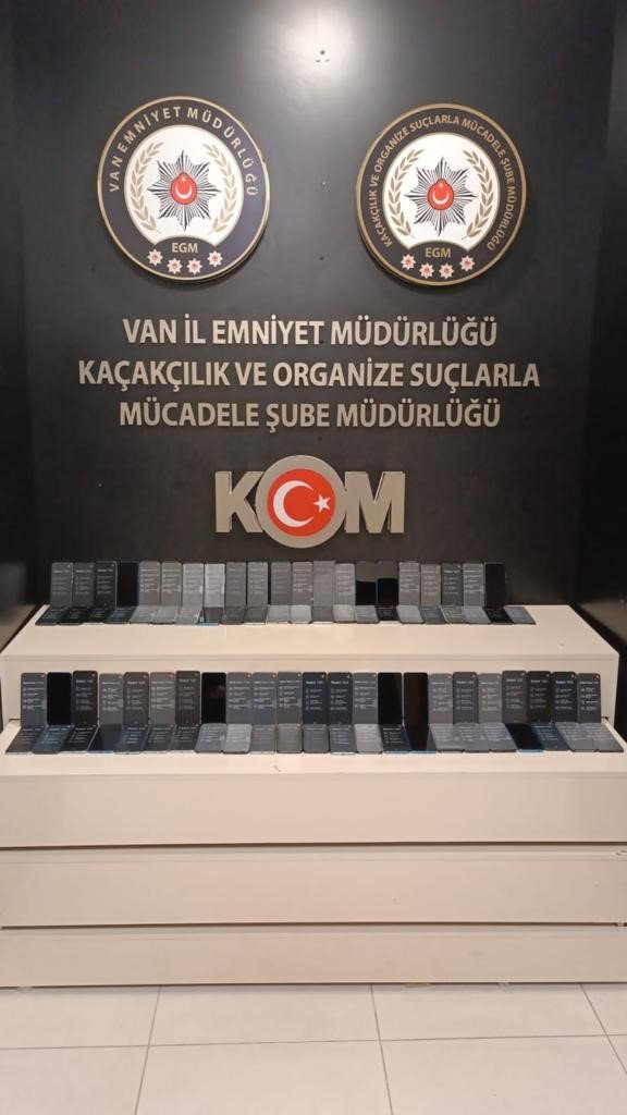 Van’da gümrük kaçakçılığı operasyonu