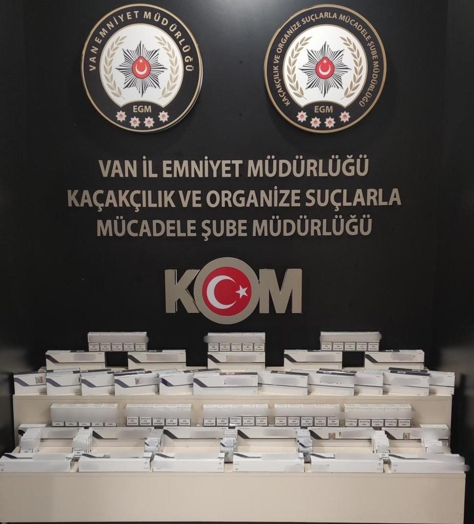 Van’da gümrük kaçakçılığı operasyonu