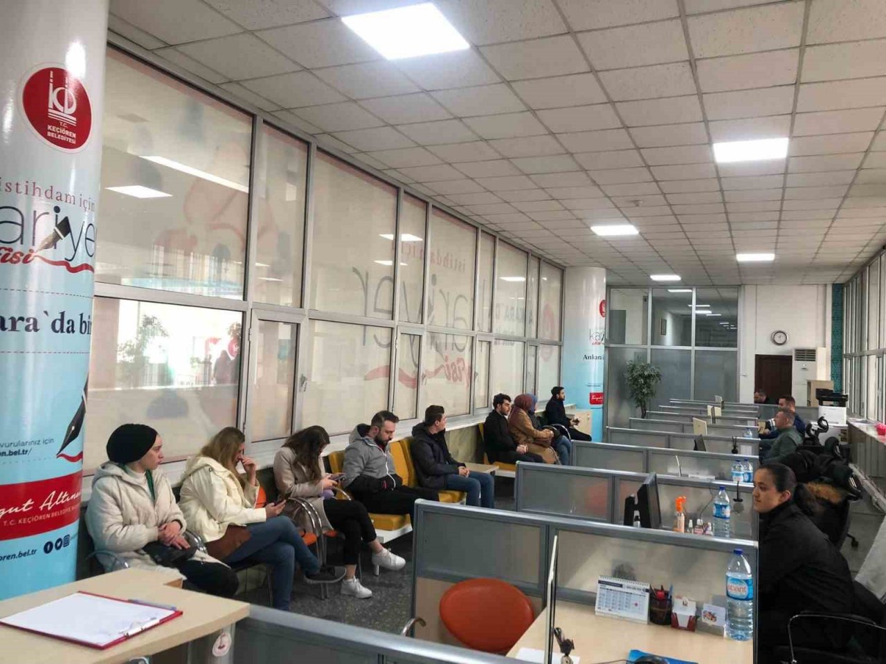 Keçiören’de kariyer ofisi depremzedelerin istihdamı için çalışıyor