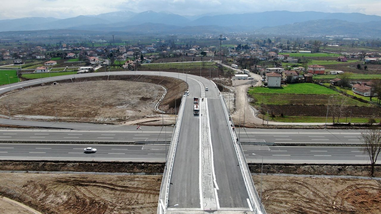 Yeni otoban girişinde çalışmalar hızlandı