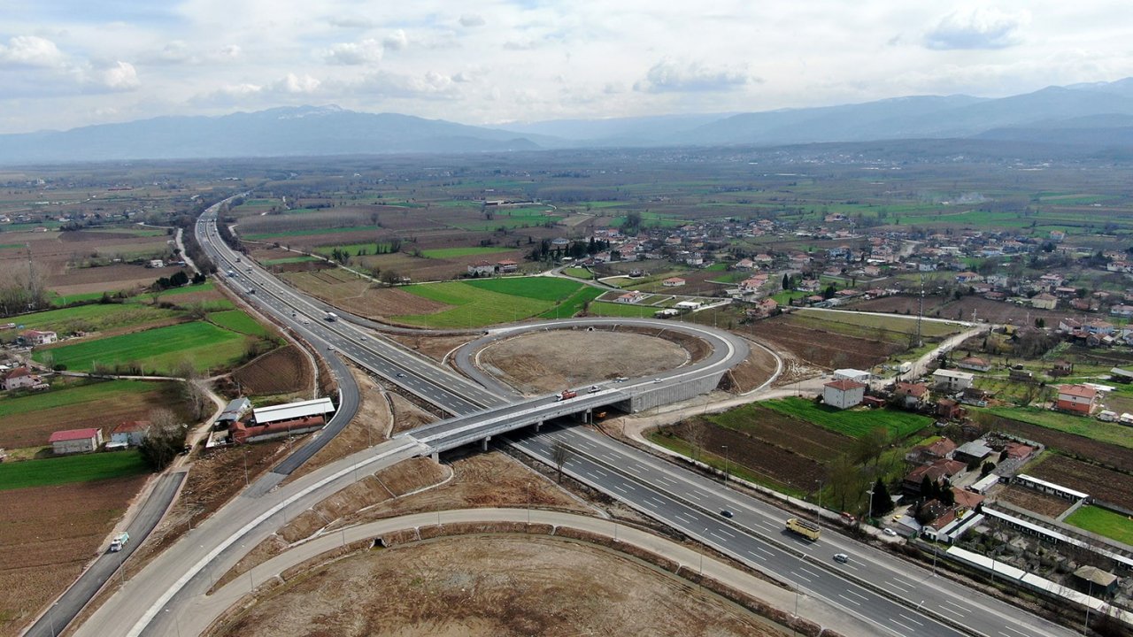 Yeni otoban girişinde çalışmalar hızlandı