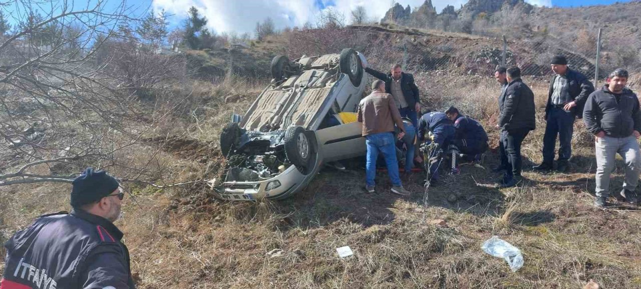 Giresun’da trafik kazası: 2 yaralı