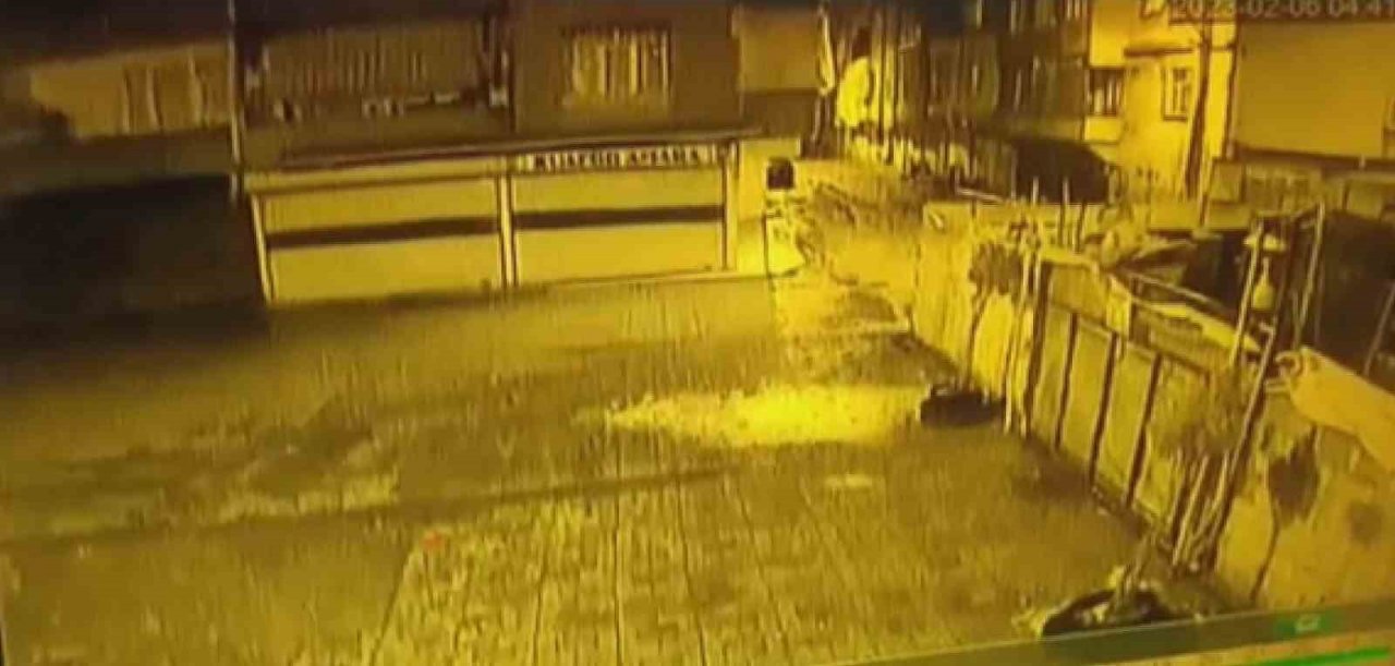 60 saniye yeri yerinden oynatan deprem görüntüleri ortaya çıktı