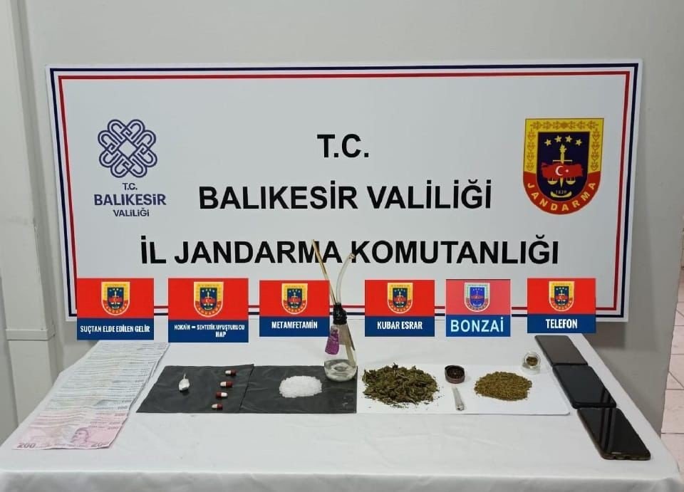 Balıkesir’de 36 şahsa organize suç operasyonu