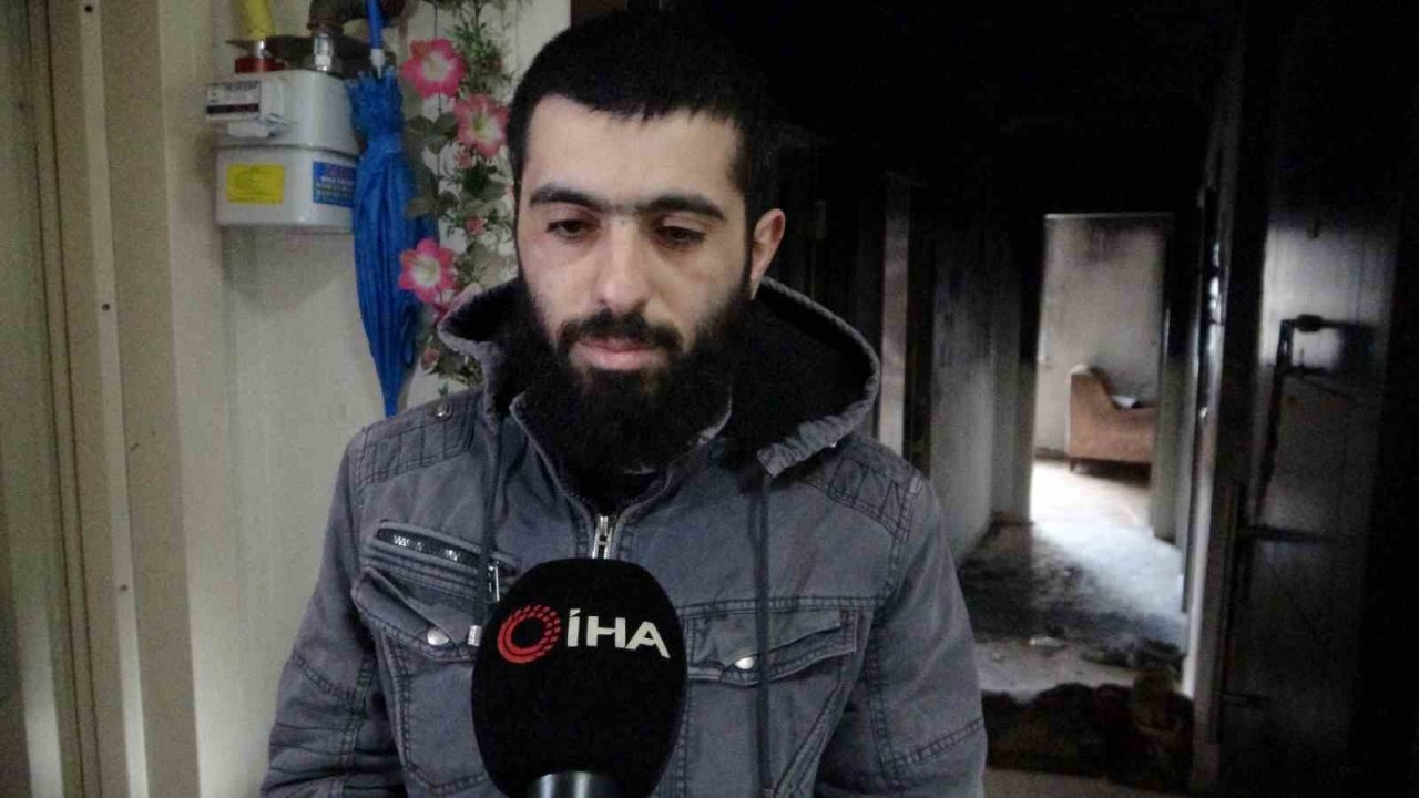 Yangına uykuda yakalanan ve 4 yaşındaki çocuğu balkondan atan o aile konuştu
