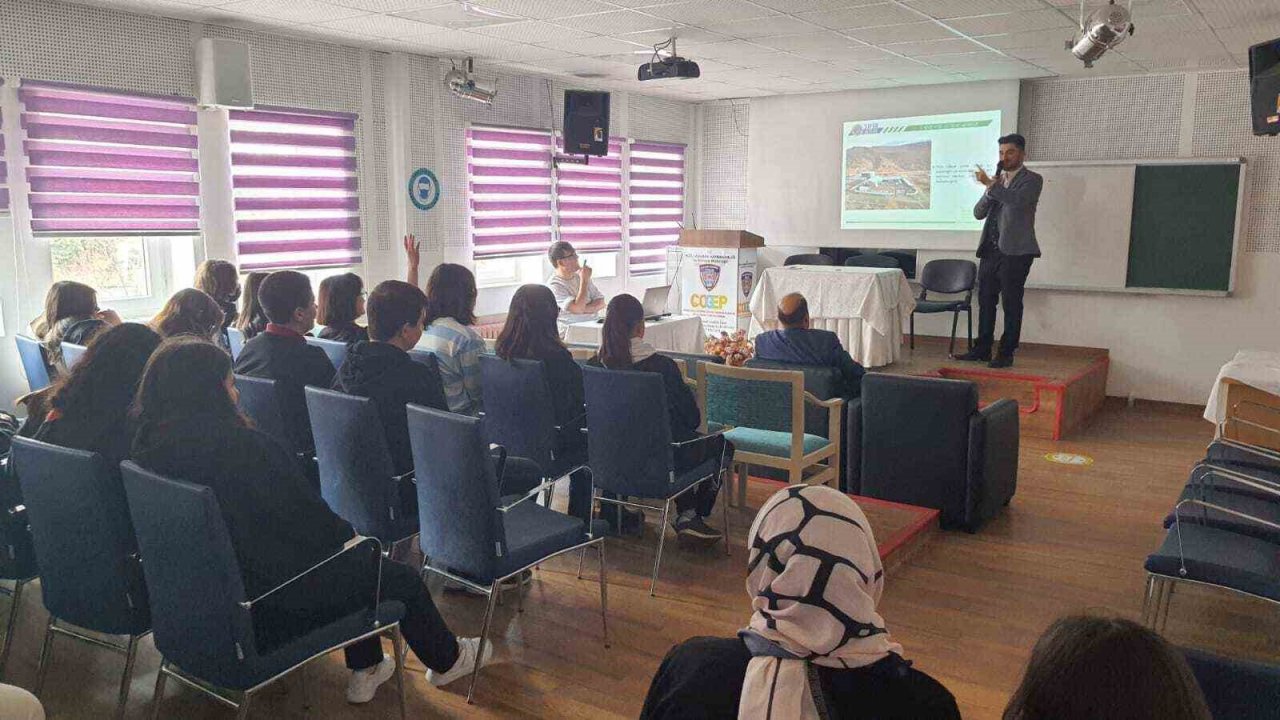 Kızılcahamam’da öğrencilere çevre ve doğal hayatın korunması hakkında eğitim